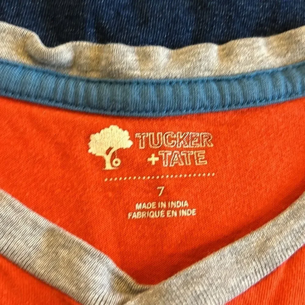 ((4 PIECE)) BOYS PREMIUM TEE BUNDLE POLO CREWCUTS TUCKER AND TATE JOHNNIE B SZ 7